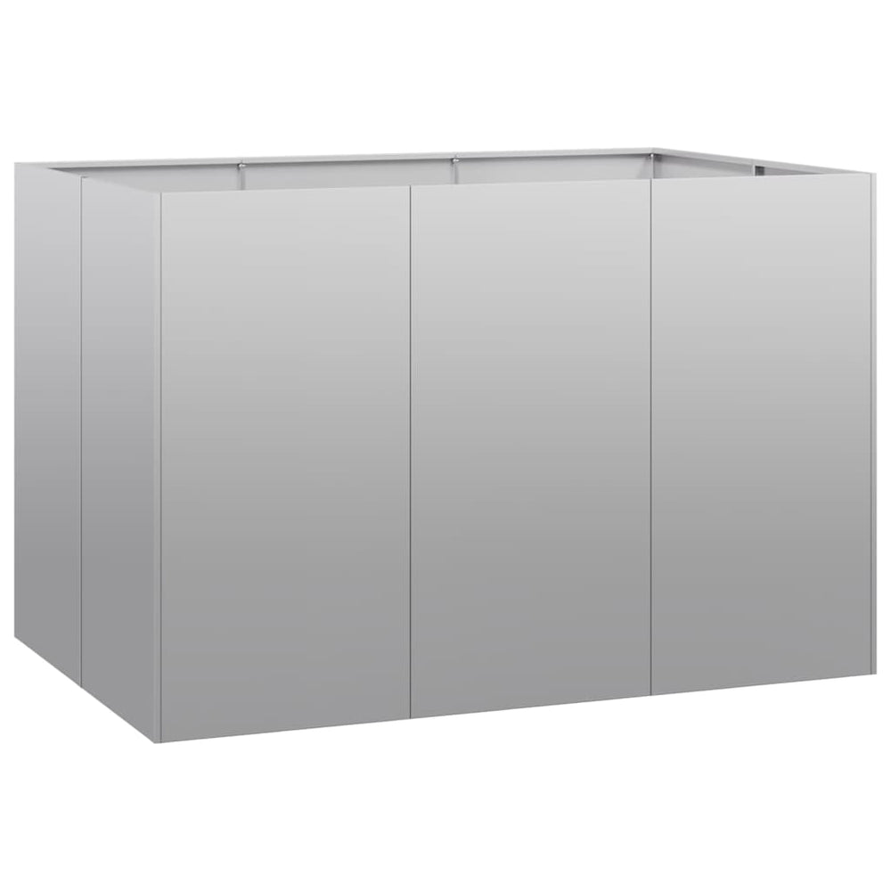 Verzinkter Stahl Pflanzkübel 120x80x80 cm