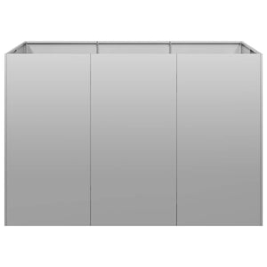 Verzinkter Stahl Pflanzkübel 120x80x80 cm