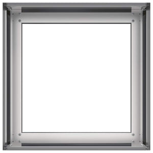 Verzinkter Stahl Pflanzkasten 40x40x30cm