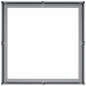 Pflanzkübel Verzinkt 80x80x30 cm