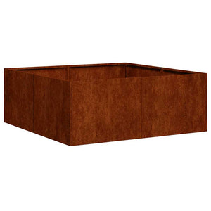 Rost Pflanzkübel 80x80x30 cm