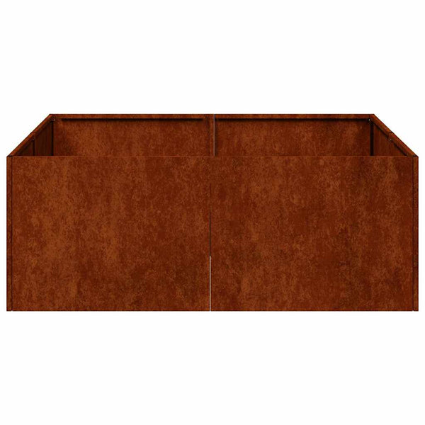 Rost Pflanzkübel 80x80x30 cm