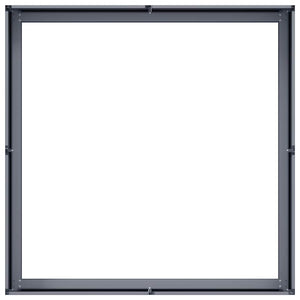 vidaXL Jardinière anthracite 100x100x30 cm Acier