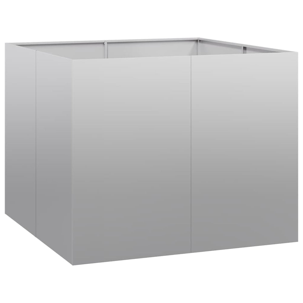 Verzinkter Stahl Pflanzkübel 100x100x80 cm