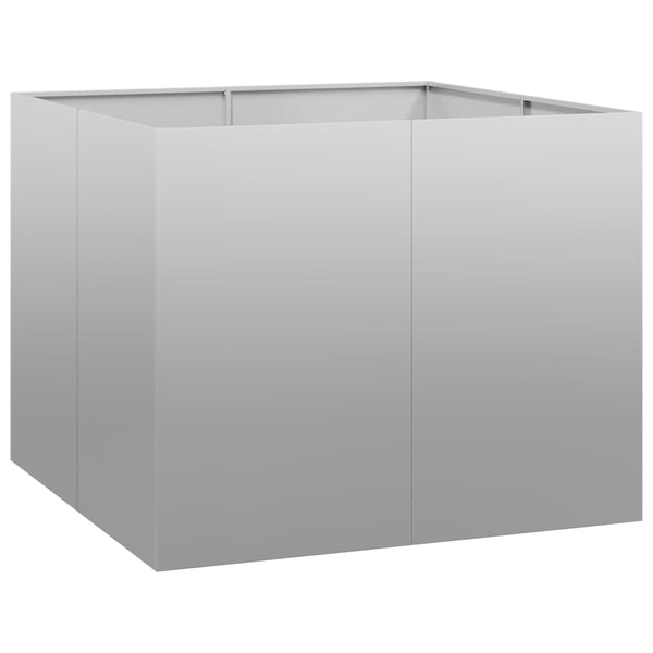 Verzinkter Stahl Pflanzkübel 100x100x80 cm