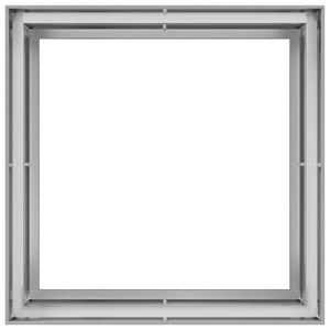 Verzinkter Stahl Pflanzkübel 100x100x80 cm
