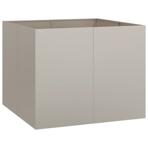 Rostiger Pflanzkübel 100x100x80 cm