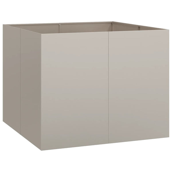 Rostiger Pflanzkübel 100x100x80 cm