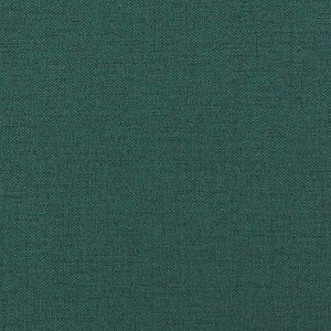 3-teiliges Sofa Dunkelgrün Leinenmischgewebe
