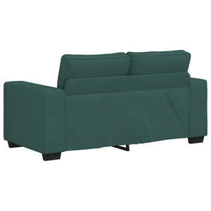 3-teiliges Sofa-Set Dunkelgrün