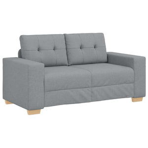 2-teiliges Sofa-Set Hellgrau