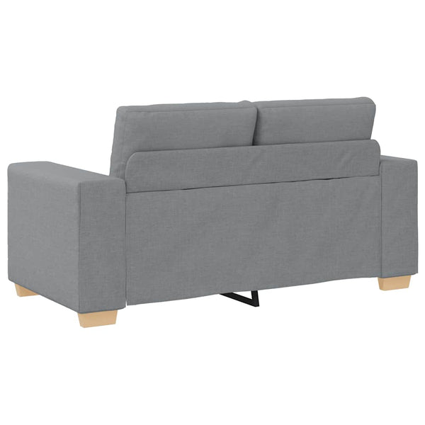 2-teiliges Sofa-Set Hellgrau