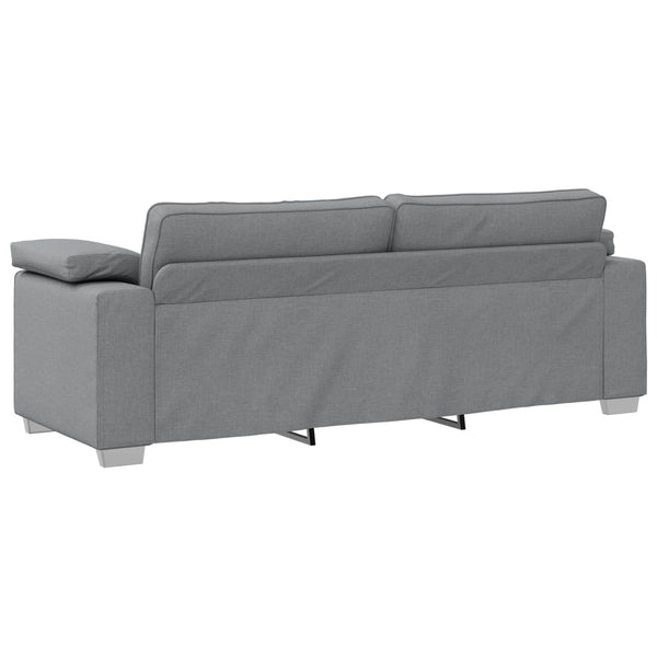 Hellgraues 2-Sitzer Sofa