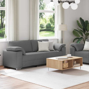 Dunkelgraues 2-Sitzer Sofa
