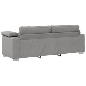 2-Sitzer Sofa Wolkengrau Stoff
