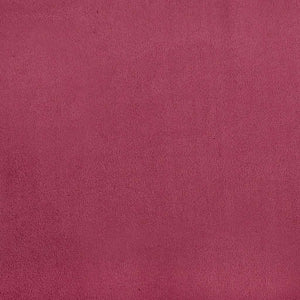 2-teiliges Samt Sofa-Set Weinrot