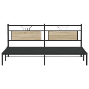 Bettgestell Sonoma Eiche 193x201 cm