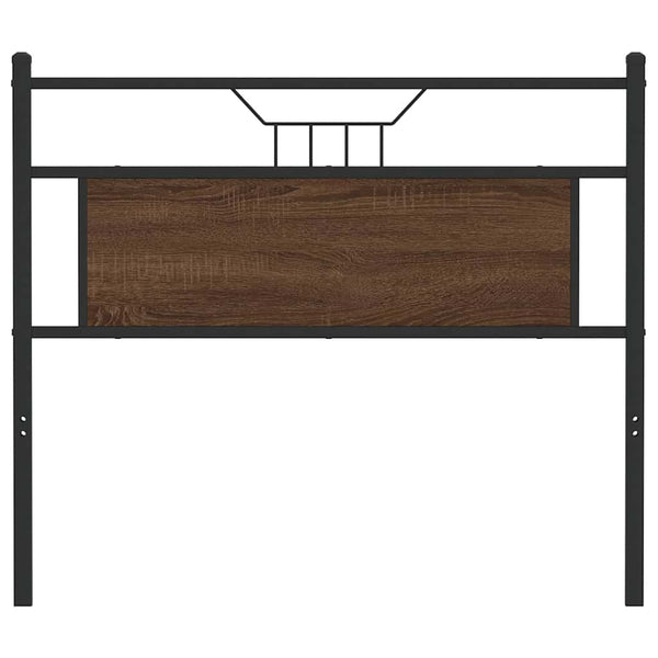 Ersatz-Kopfteil Braun Eiche 107 cm