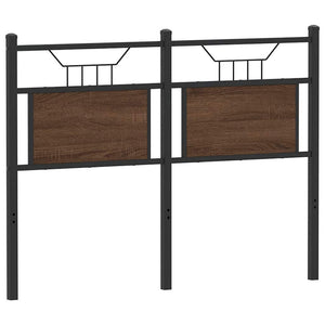 Ersatz-Kopfteil Braun Eiche 120 cm