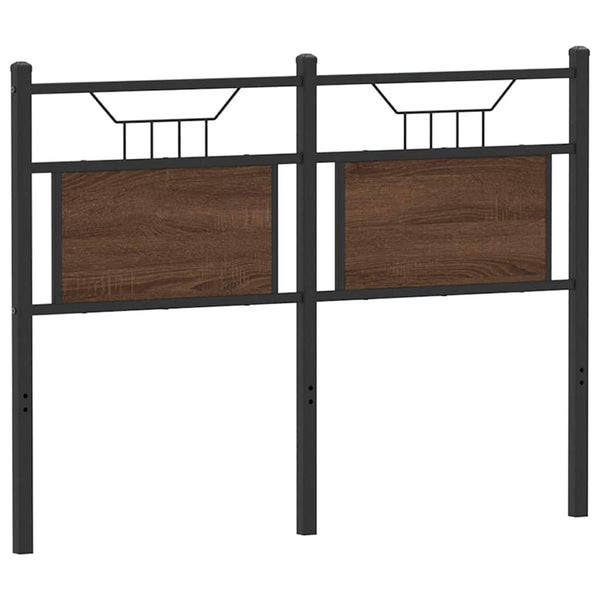 Ersatz-Kopfteil Braun Eiche 120 cm
