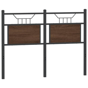 Ersatz-Kopfteil Braun Eiche 120 cm
