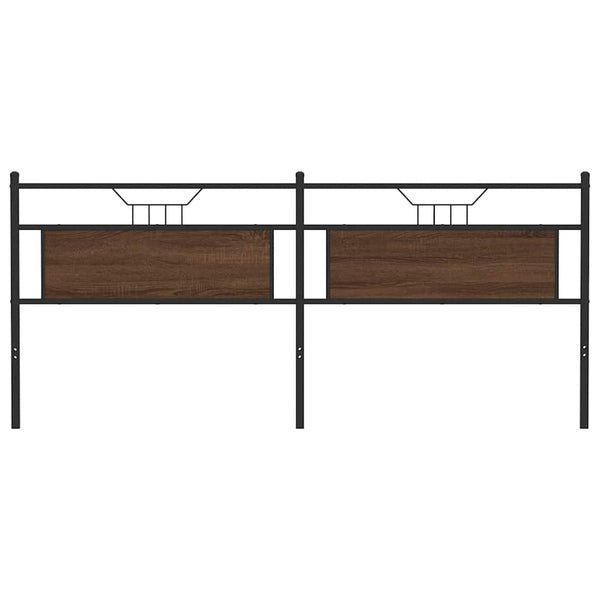 Ersatz-Kopfteil Braun Eiche 193 cm