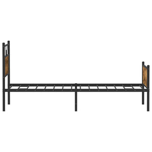 Bettgestell Räuchereiche 80x200 cm