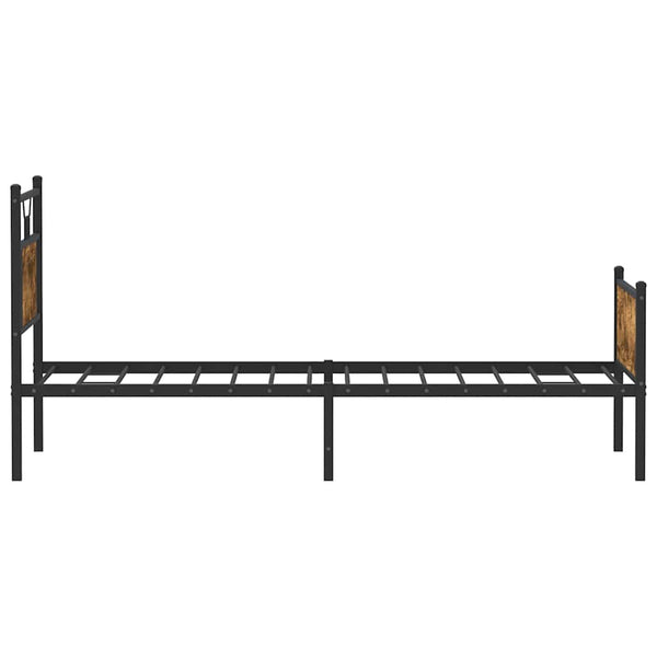 Bettgestell Räuchereiche 80x200 cm