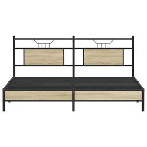Bettgestell Sonoma Eiche 183x203 cm