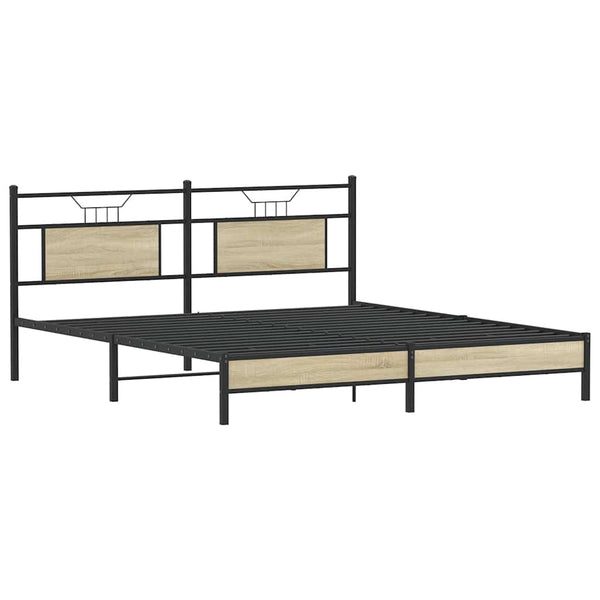 Bettgestell Sonoma Eiche 183x213 cm