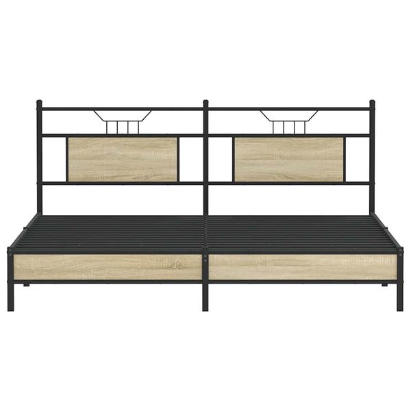 Bettgestell Sonoma Eiche 183x213 cm