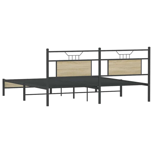 Bettgestell Sonoma Eiche 183x213 cm