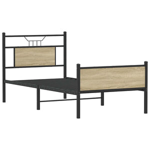 Bettgestell Sonoma Eiche 80x200 cm