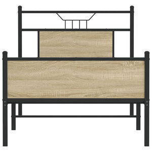 Bettgestell Sonoma Eiche 80x200 cm