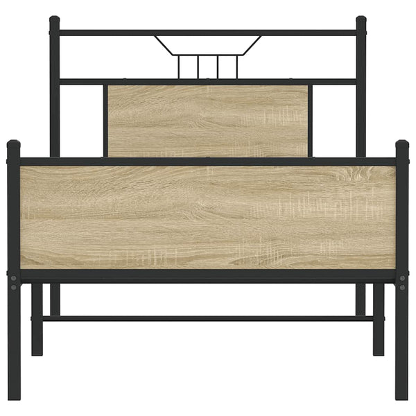Bettgestell Sonoma Eiche 80x200 cm