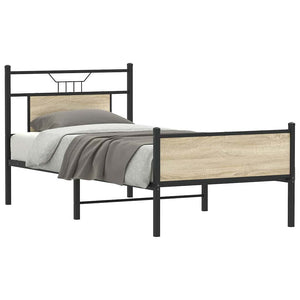 Bettgestell Sonoma Eiche 80x200 cm