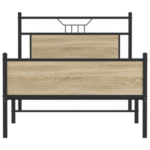Bettgestell Sonoma-Eiche 100x190 cm