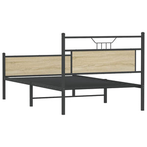 Bettgestell Sonoma-Eiche 100x190 cm