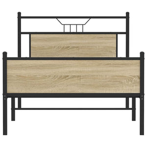 Bettgestell Sonoma Eiche 107x203 cm
