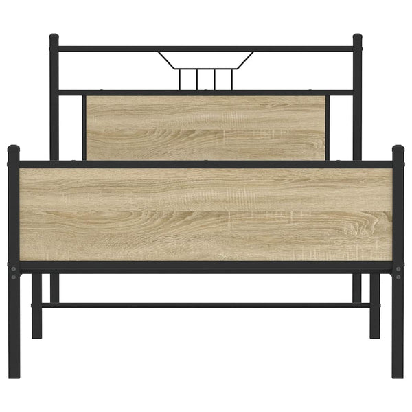 Bettgestell Sonoma Eiche 107x203 cm