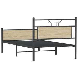 Bettgestell Sonoma Eiche 107x203 cm