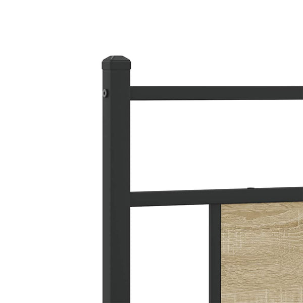 Bettgestell Sonoma Eiche 107x203 cm