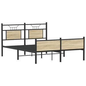 Bettgestell Sonoma Eiche 137x190 cm