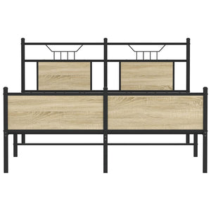 Bettgestell Sonoma Eiche 150x200 cm