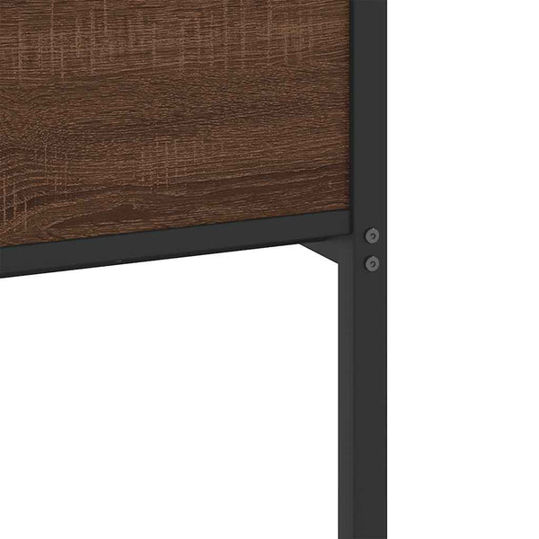 Bettgestell Braun Eiche 80x200 cm
