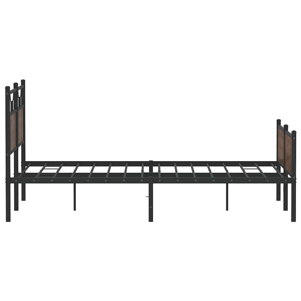 Bettgestell Braun Eiche 137x190 cm