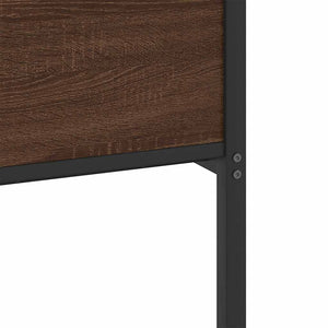 Bettgestell Braun Eiche 137x190 cm