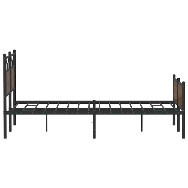 Bettgestell Braun Eiche 140x190 cm