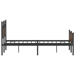 Bettgestell Braun Eiche 140x200 cm