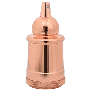 Lampenfassungen Rosegold E27, 2er Set